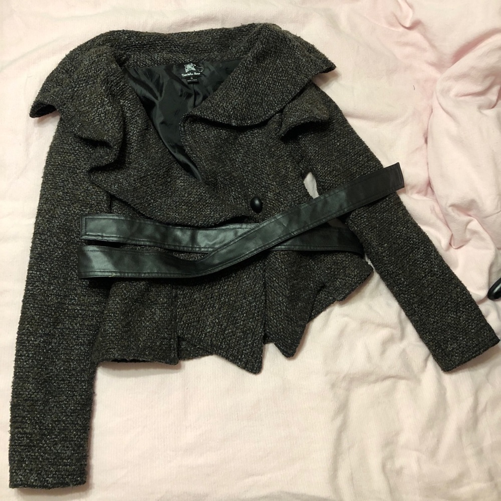 Jacket with belt